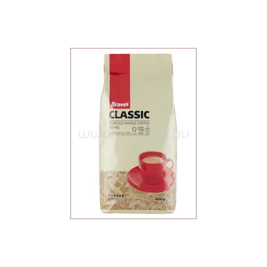 BRAVOS Kávé szemes 1000 g Classic Espresso Bravos