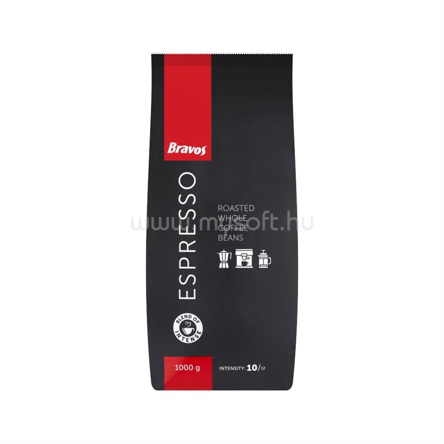 BRAVOS Kávé szemes 1000 g Classic Espresso Bravos