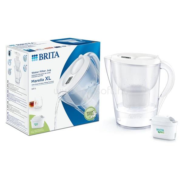 BRITA 1052780 Marella XL Maxtra Pro 3,5l fehér vízszűrő kancsó