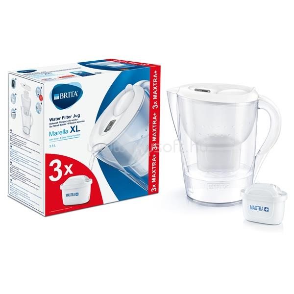 BRITA BRH1039273 Marella Memo Maxtra+ 2,4l fehér vízszűrő kancsó