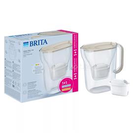 BRITA Style Essential vízszűrő kancsó homok + 2db Maxtra Pro szűrő patron BRITA_1057797 small