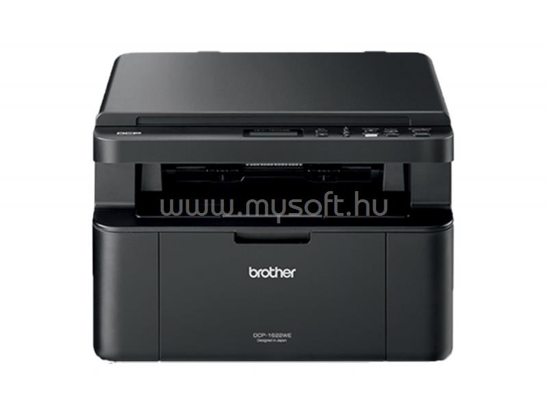 BROTHER DCP-1622WE mono multifunkciós lézernyomtató + TN1090 1.500 oldalas kapacitású fekete toner