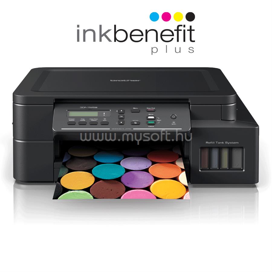 BROTHER DCP-T525W színes multifunkciós tintasugaras tintatartályos nyomtató