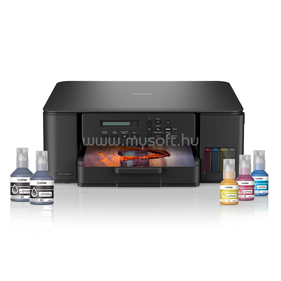BROTHER DCP-T535DW színes multifunkciós tintasugaras nyomtató