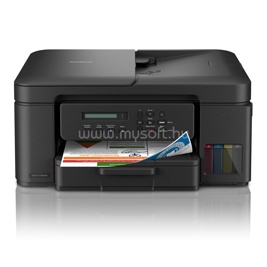BROTHER DCP-T735DW színes multifunkciós tintasugaras tintatartályos nyomtató