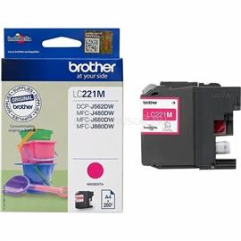 BROTHER INK CARTRIDGE MAGENTA 260 PAGES FOR MFC-J880DW NS LC221M small