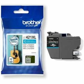 BROTHER LC-421XLC CYAN 500 PAGES DCP-J1050DW/J1140DW/MFC-J1010DW NS LC421XLC small