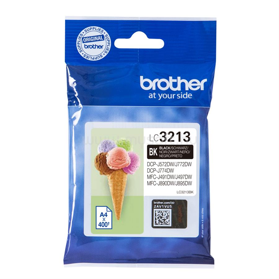 BROTHER Patron LC3213BK Fekete (400 oldal)