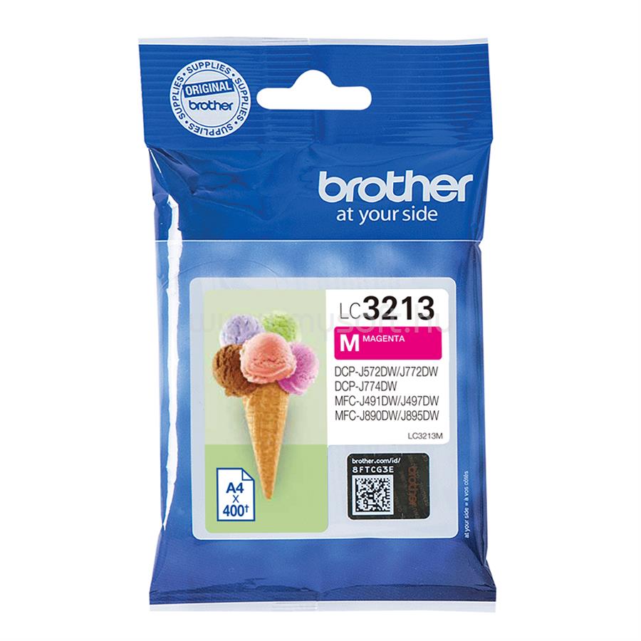 BROTHER Patron LC3213M Magenta (400 oldal)