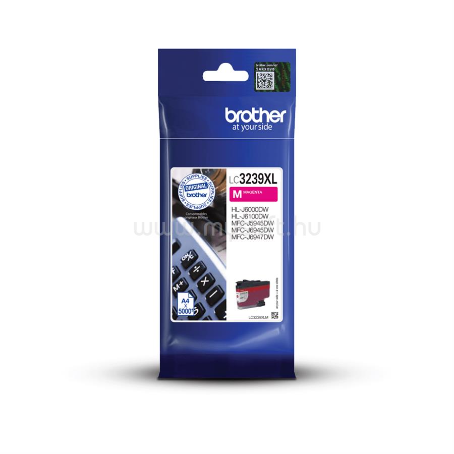 BROTHER Patron LC3239XLM Magenta (5000 oldal)