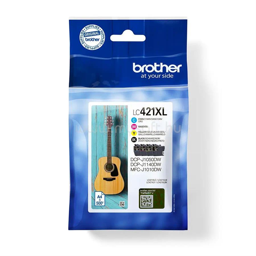BROTHER LC421XL eredeti tintapatron multipack