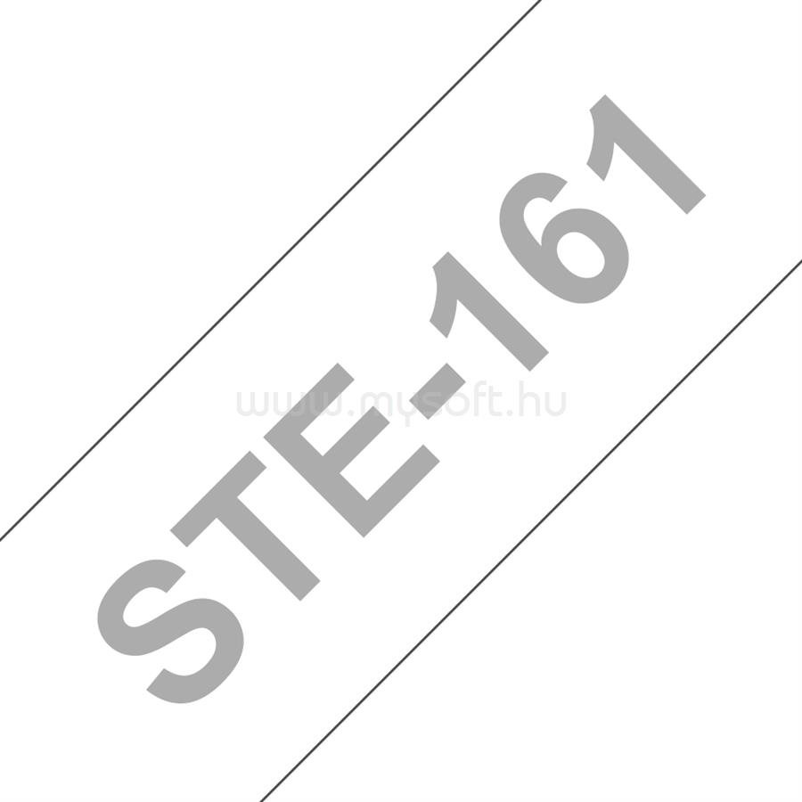 BROTHER STe-161 Fehér alapon fekete stencil szalag 36mm széles (3m)