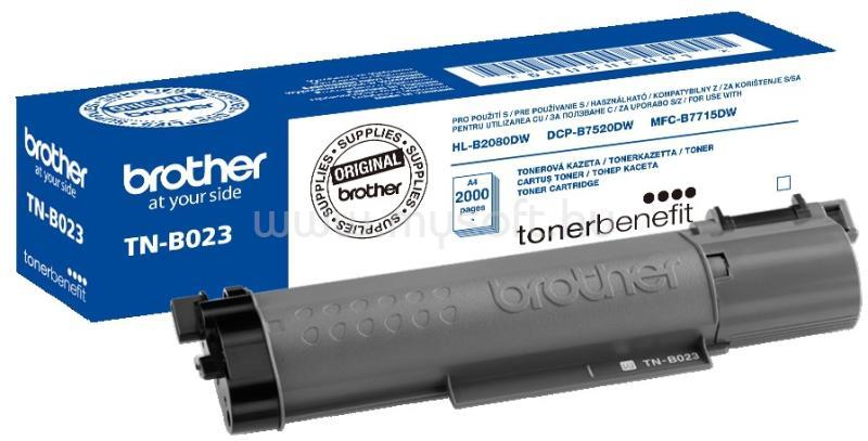 BROTHER TN-B023 fekete eredeti toner