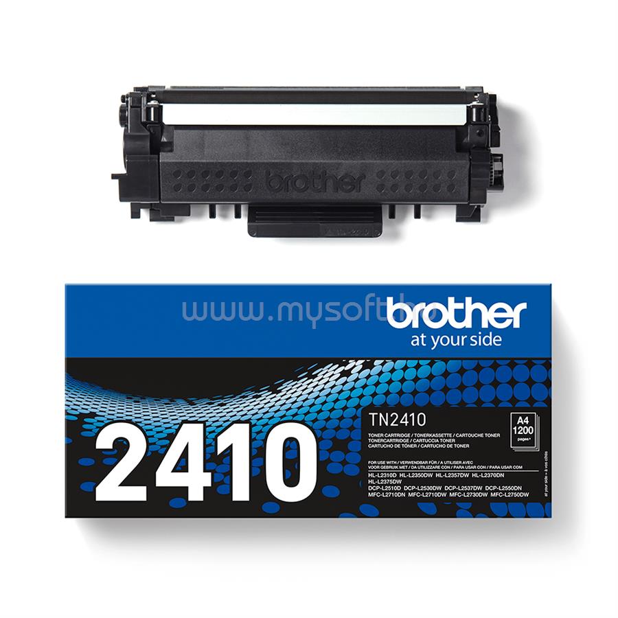 BROTHER Toner TN-2410 Fekete (1200 oldal)