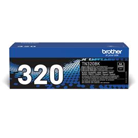 BROTHER Toner TN-320BK Fekete (2500 oldal) TN320BK small
