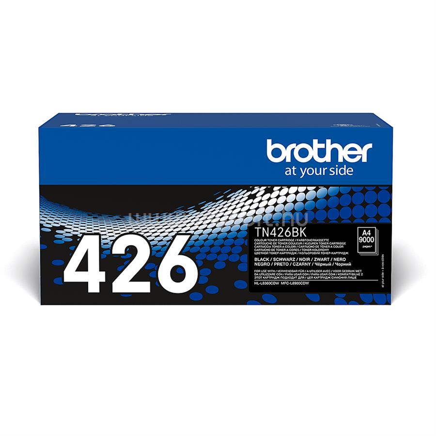 BROTHER Toner TN-426BK Fekete (9000 oldal)