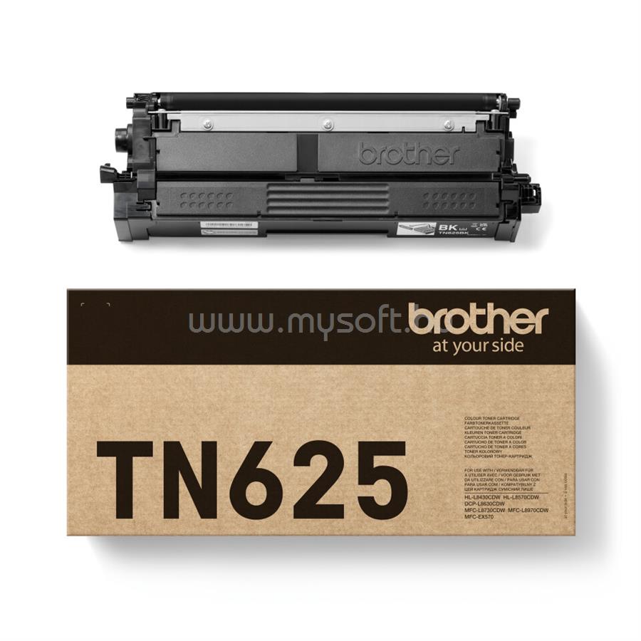 BROTHER Toner TN-625BK Fekete (3000 oldal)