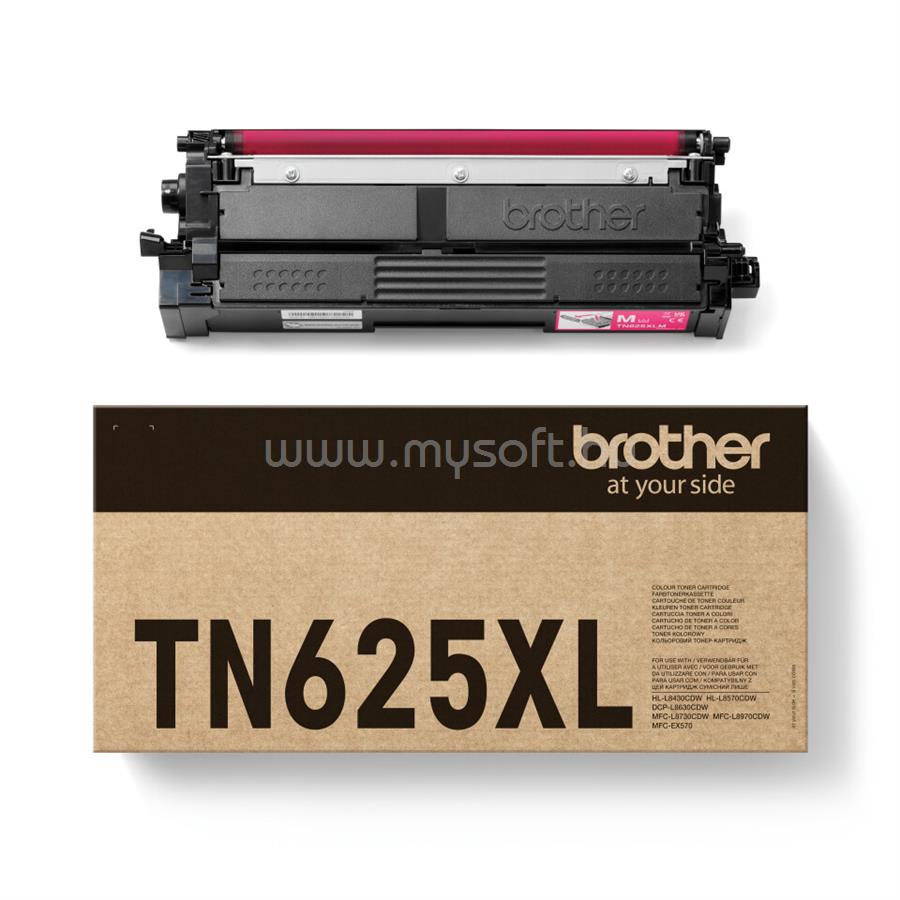 BROTHER Toner TN-625XLM Bíbor (4500 oldal)