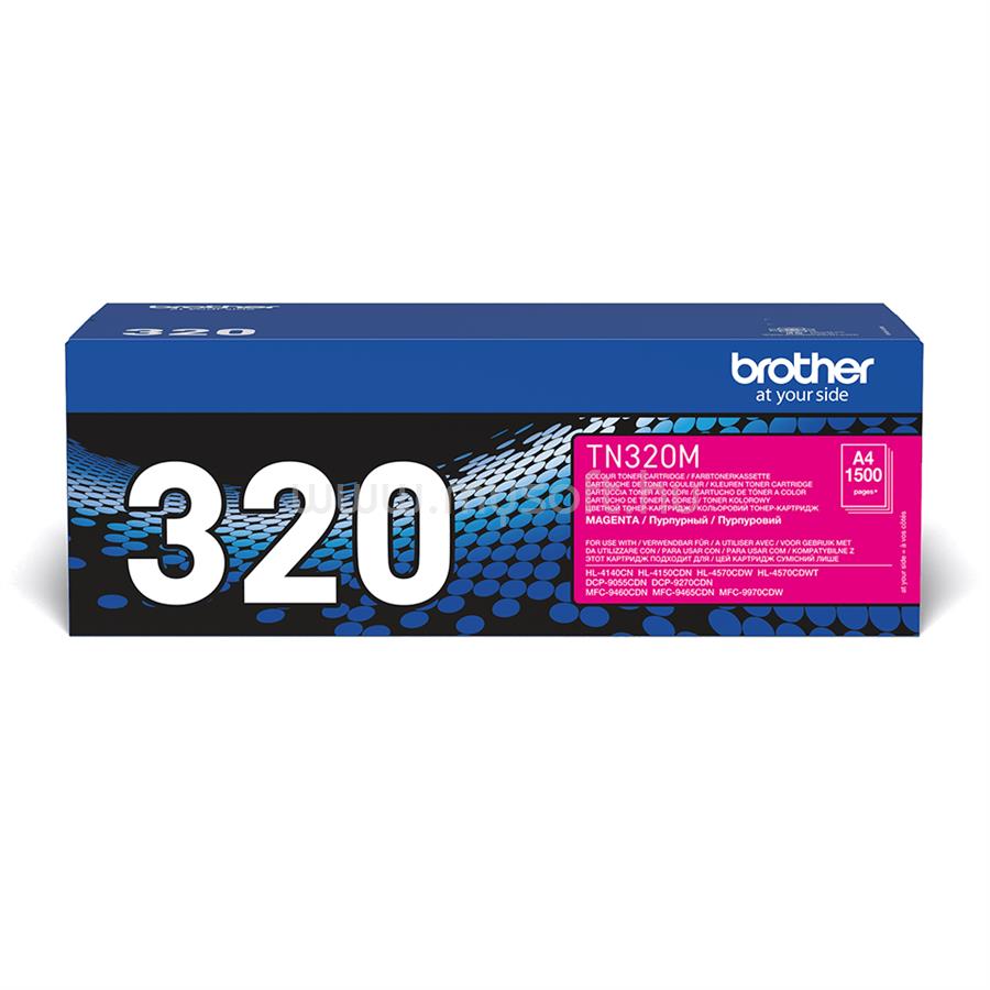 BROTHER Toner TN-320M Magenta (1500 oldal)