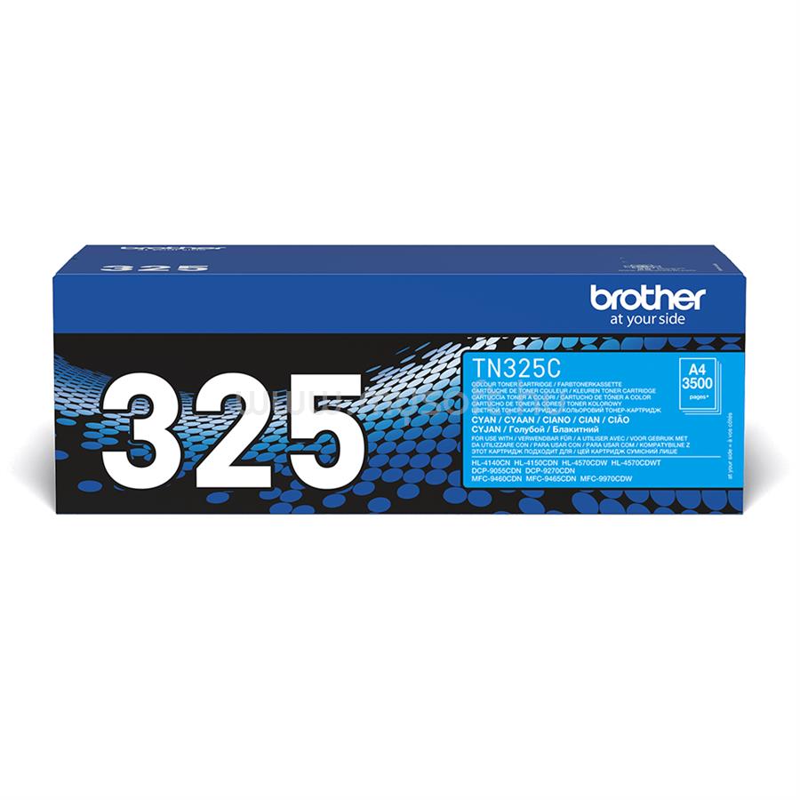 BROTHER Toner TN-325C Kék (3500 oldal)