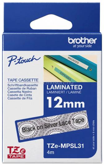 BROTHER TZe-MPSL31 12 mm széles 4 m hosszú szalagkazetta