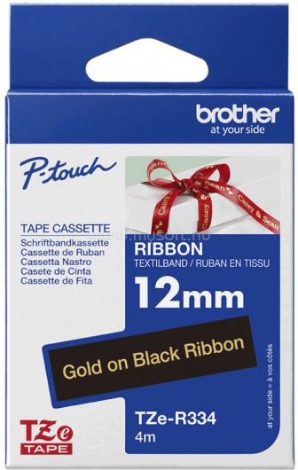 BROTHER TZe-R334 12 mm széles 4 m hosszú szövetszalag
