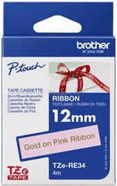 BROTHER TZe-RE34 12 mm széles 4 m hosszú szövetszalag TZeRE34 small