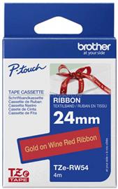 BROTHER TZe-RW54 24 mm 4 m hosszú szövetszalag TZeRW54 small