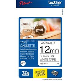 BROTHER TZE231S2 laminált festékszalag fehér alapon fekete12 mm TZE231S2 small