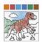 BRUNNEN Colouring Set Dinoszaurusz kifestő szett BRUNNEN_204870752 small
