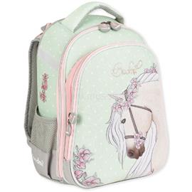 BUDMIL 10220012033 zöld melír-rózsa ergonómiai hátitáska 10220012-033223-0000 small