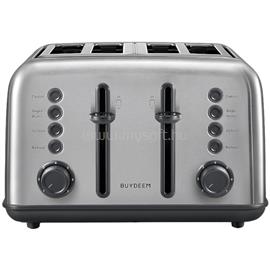 BUYDEEM DT640E 4 szeletes kenyérpirító (Stainless Stell) DT640E-SS/EU small