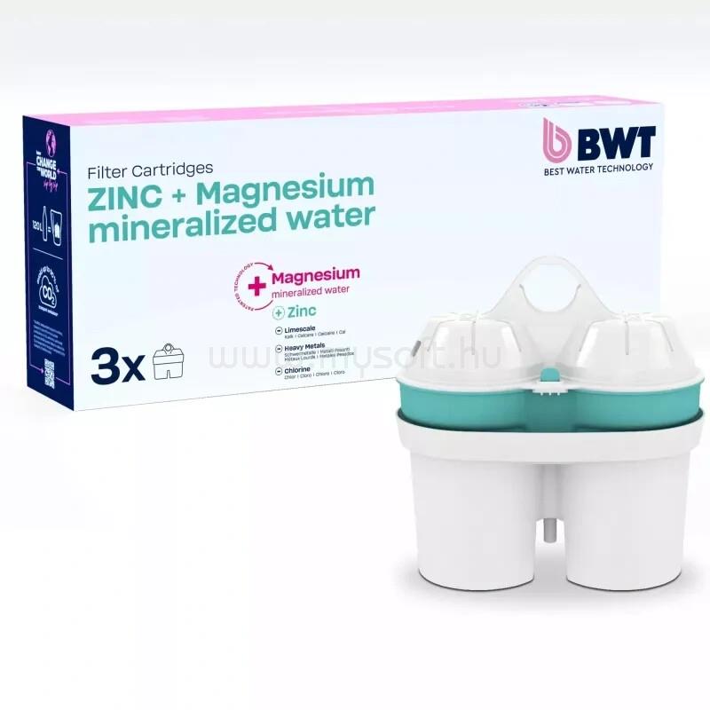 BWT VÍZSZŰRŐ FILTER ZINK+MAGNEZIUM 3 DB-OS
