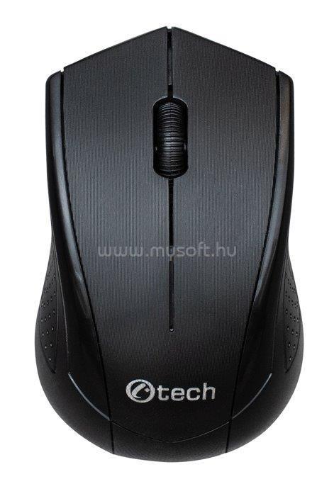 C-TECH WLM-07 vezeték nélküli egér (fekete)