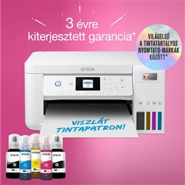 EPSON EcoTank L4266 színes multifunkciós tintasugaras tintatartályos nyomtató (14000/5200 oldalra elegendő tintával) C11CJ63414 small