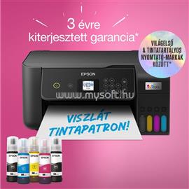 EPSON EcoTank L3260 színes multifunkciós tintasugaras tintatartályos nyomtató (8100/6500 oldalra elegendő tintával) C11CJ66407 small