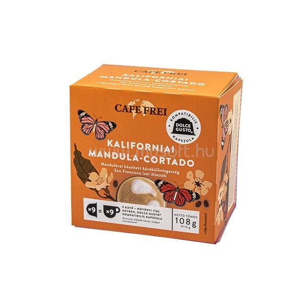 CAFE FREI Kaliforniai mandula-cortado dolce gusto kompatibilis 9db kávékapszula