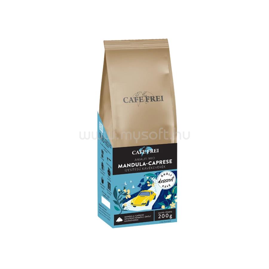 CAFE FREI Kávé őrölt, 200g, Amalfi Mio, mandula-caprese