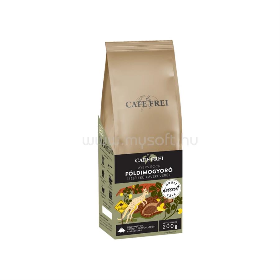 CAFE FREI Kávé őrölt, 200g, Ayers Rock, földimogyoró