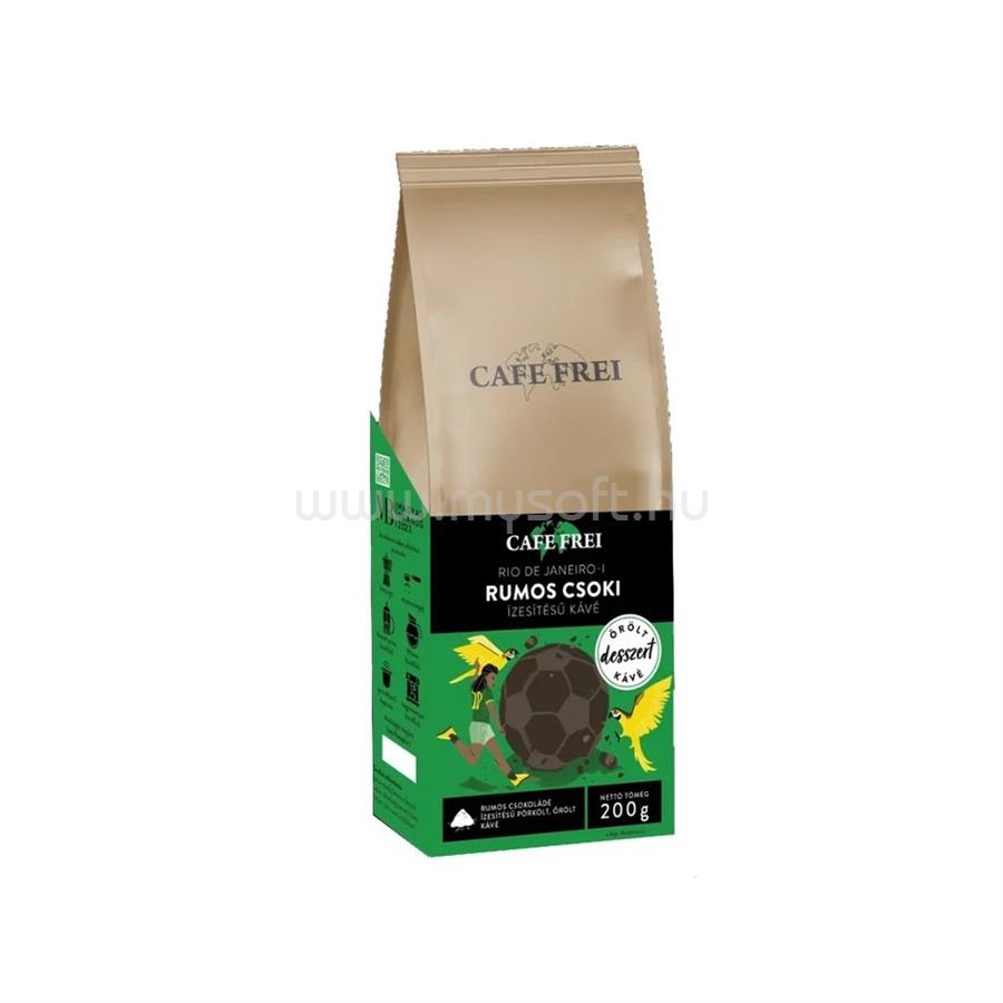 CAFE FREI Kávé őrölt, 200g, Rio De Janeiro-i rumoscsoki