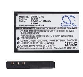 CAMERON SINO Nokia C3-01.5 Touch and Type / C5-00.2 / C3-01 Touch and Type CAMERON SINO akku 1000mAh LI-ION BL-5CT kompatibilis CS-NK5CTSL small