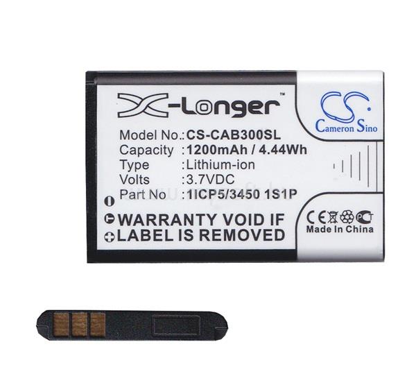CAMERON SINO CAT B30 akku 1200mAh LI-ION 1ICP5/3450 1S1P kompatibilis