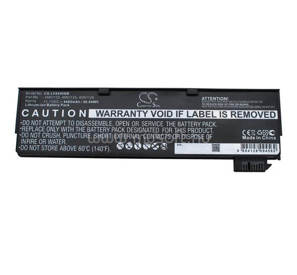 CAMERON SINO Li-Ion akku (11.1V/ 4400mAh, Lenovo ThinkPad X240(20ALS00T00) kompatibilis) FEKETE