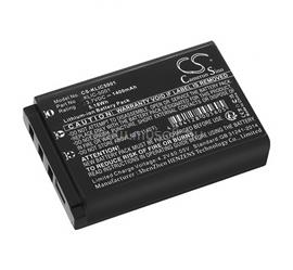 CAMERON SINO Li-Ion akku (3.7V / 1400mAh, Kodak KLIC-5001 kompatibilis) FEKETE CS-KLIC5001 small