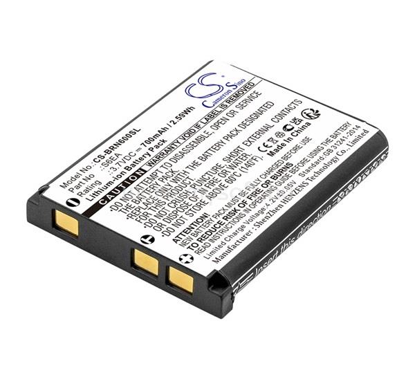 CAMERON SINO Li-Ion akku 3.7V / 700mAh, Bosch S6EA kompatibilis, FEKETE