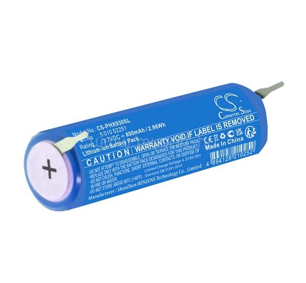 CAMERON SINO Li-Ion akku 3.7V / 800mAh, Oral-B 300004083812 kompatibilis, KÉK