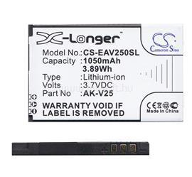 CAMERON SINO Emporia Pure Li-Ion akku 3.7V/1050mAh, Emporia AK-V25 kompatibilis, FEKETE CS-EAV250SL small