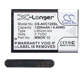 CAMERON SINO Evolveo EP-501 EasyPhone / Navon Mizu BT60 Li-Ion akku 3.7V/1200mAh, AvusmmDR12 kompatibilis, FEKETE CS-AVC120SL small