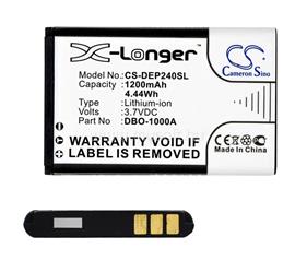CAMERON SINO Doro 1370 Li-Ion akku 3.7V/1200mAh, DorodbO-1000A kompatibilis CS-DEP240SL small