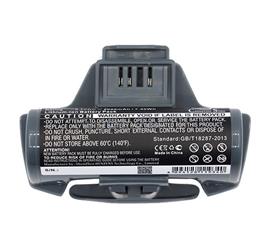 CAMERON SINO Li-Ion akku 3.7V/2000mAh, KARCHER 2.633-123.0 kompatibilis, SZÜRKE CS-KWV500PW small